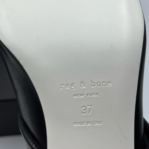 Rag and Bone size 37 slides made in Italy - Picture 7 of 7